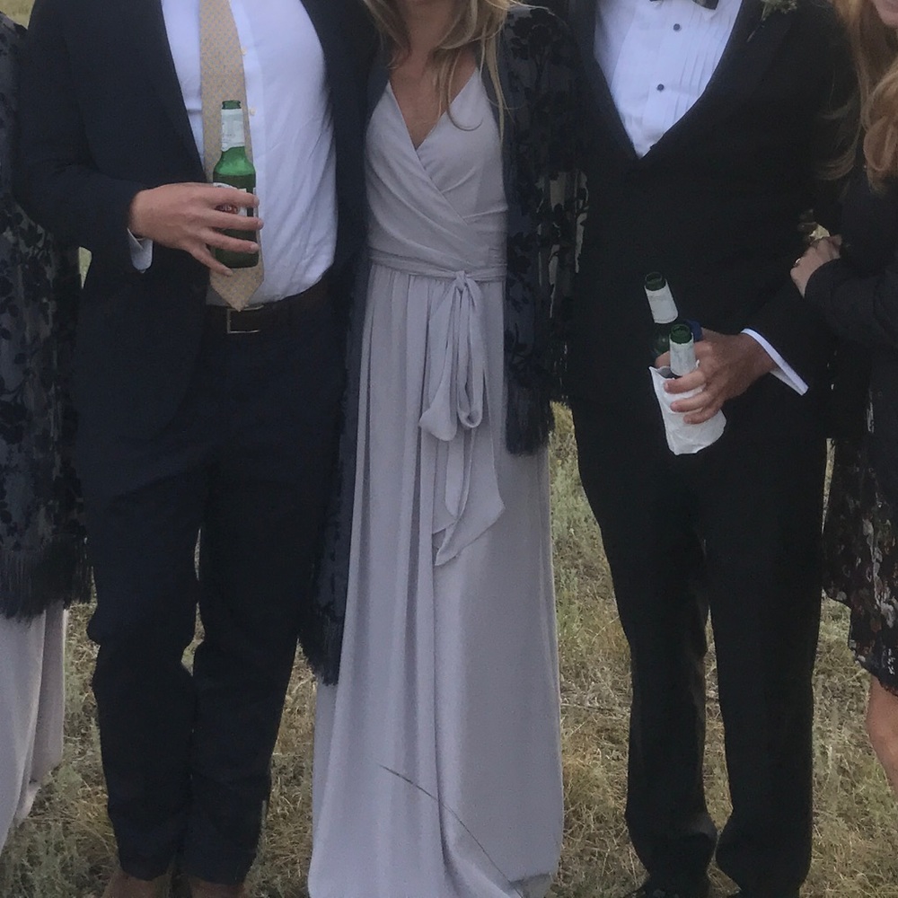 Joanna August Newbury Cap Sleeve Wrap Dress